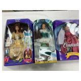 3 Disney  Movie Dolls