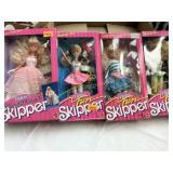 4 Teen Skipper Dolls  1987