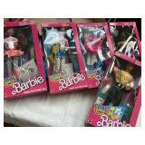 5 Assorted Barbie Dolls - Cool Times
