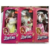 3 Angel Face Barbie. 1982