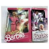 2 Barbie Dolls - Astronaut & Flight Time