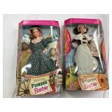 2 Barbie Dolls - Pilgrim & Pioneer