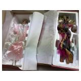 2 Porcelain Collector Dolls