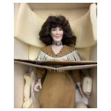 Franklin Porcelain Doll - Loretta Lynn