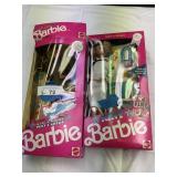 Two Military Barbie Dolls