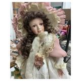 Large Porcelain Collector tor Doll