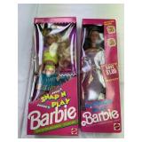 Two Barbie Dolls