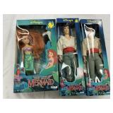 3 Disneyï¿½s Little Mermaid Dolls
