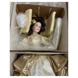 Franklin Porcelain Doll - Princess Marigold