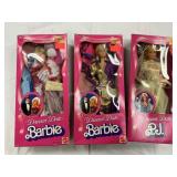 3 Barbie Dolls - 1980s