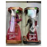 2 International Barbie Dolls
