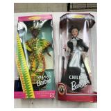 2 International Barbie Dolls