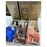 3 Brinns First Lady Gown Dolls