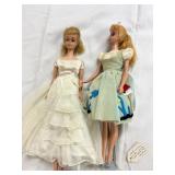 2 Vintage Dolls - Barbie