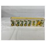 John Deere Miniature Toy Tractor Set