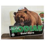 Kodiak Tobacco Metal Signs