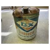 Vintage Sunray DX Oil Can, dented