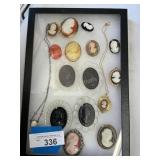 Vintage Cameo Brooches & Necklaces
