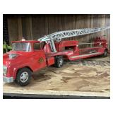 Vintage Firetruck With Ladder