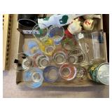 Bar Items, Decorative Glasses and Tap Handle