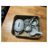 Vintage Metal Toy Kitchenware