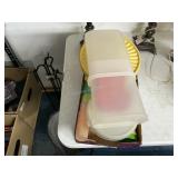 Plastic Kitchen Containers and Cups