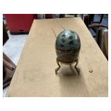 Vintage Enameled Cloisonnï¿½ Egg