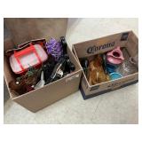 2 Boxes Assorted Dishes & Misc.