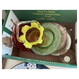 Box Vintage Glassware