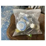 Bag of fishing line and tackle