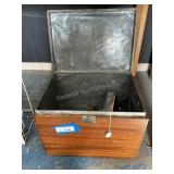 Vintage Tea Chest & Toaster