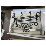 Coat Racks and whiteboard