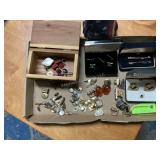 Vintage Cufflinks, Tie Clips, and Pins