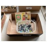 Marbles and S&H green stamp book
