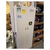 Metal cabinet and contents