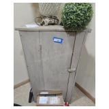 Wooden cabinet, 27x21x48