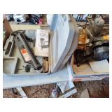 2 air nailers, sander, nails