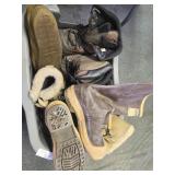 Assorted boots