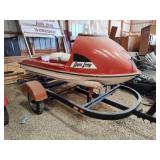 Aqua Loop wave runner as-is with trailer