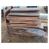 Stack of barn boards