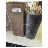 2 containers welding rod