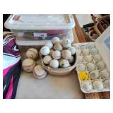 Golf balls and other