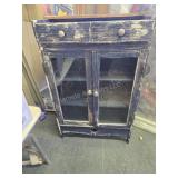 Wood cabinet, 10x23x33