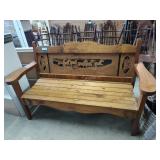 Horse bench 56in