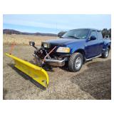 1998 Ford F150 with plow