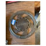 Antique cast iron vent cover