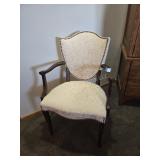 Pair of vintage hepplewhite style chairs