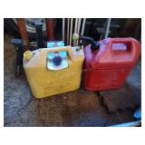 2 fuel cans