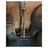 Pitch forks and rakes