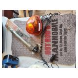 Roof light, lamp and mats